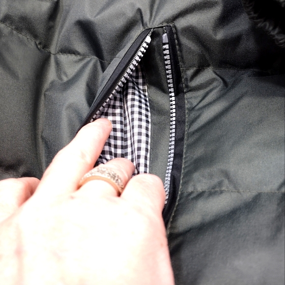 U Wear The Whole Shebang Olive Green Puffer Jacket - Picture 10 of 14